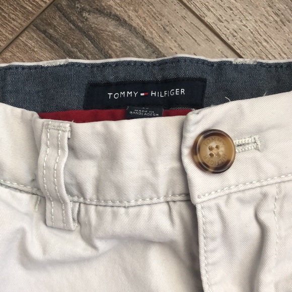 Set of 4 Gerry Tommy Hilfiger Khaki Shorts 32 - Picture 3 of 7